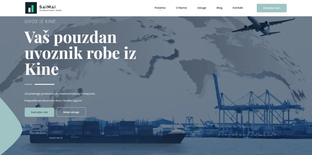 SaiMai International — korporativni višejezični WordPress sajt