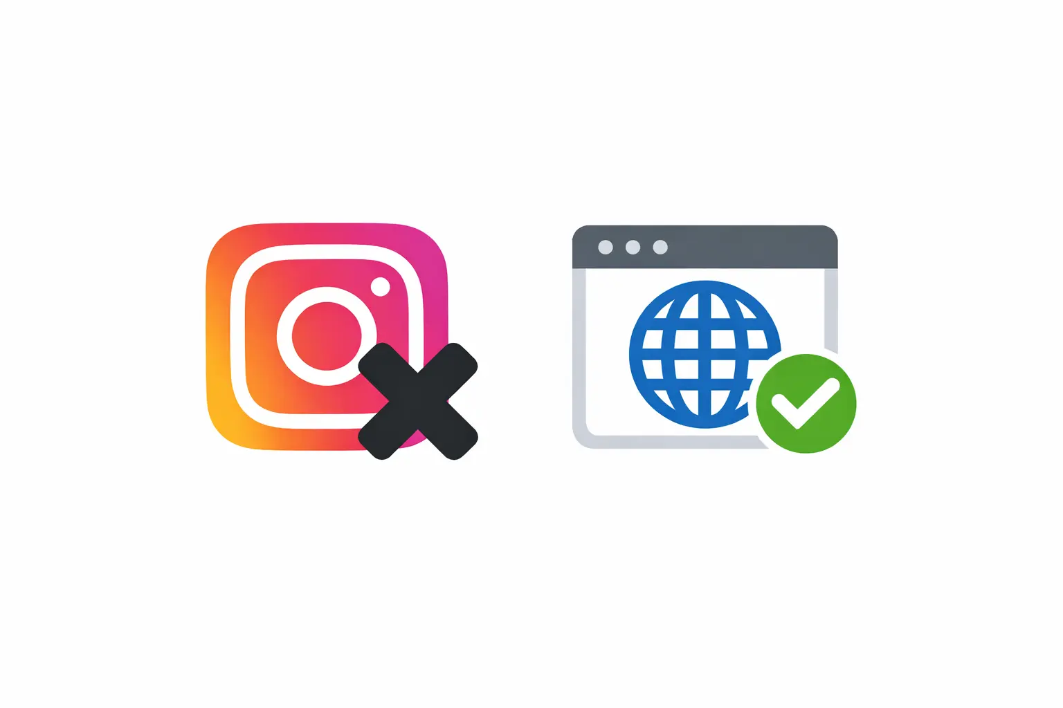 Zašto Instagram stranica nije zamena za sajt