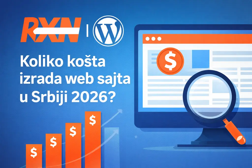 Koliko košta izrada web sajta u Srbiji — i zašto je to pogrešno pitanje
