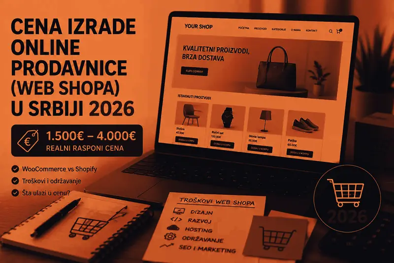 Ecommerce Website Cost in Serbia in 2026