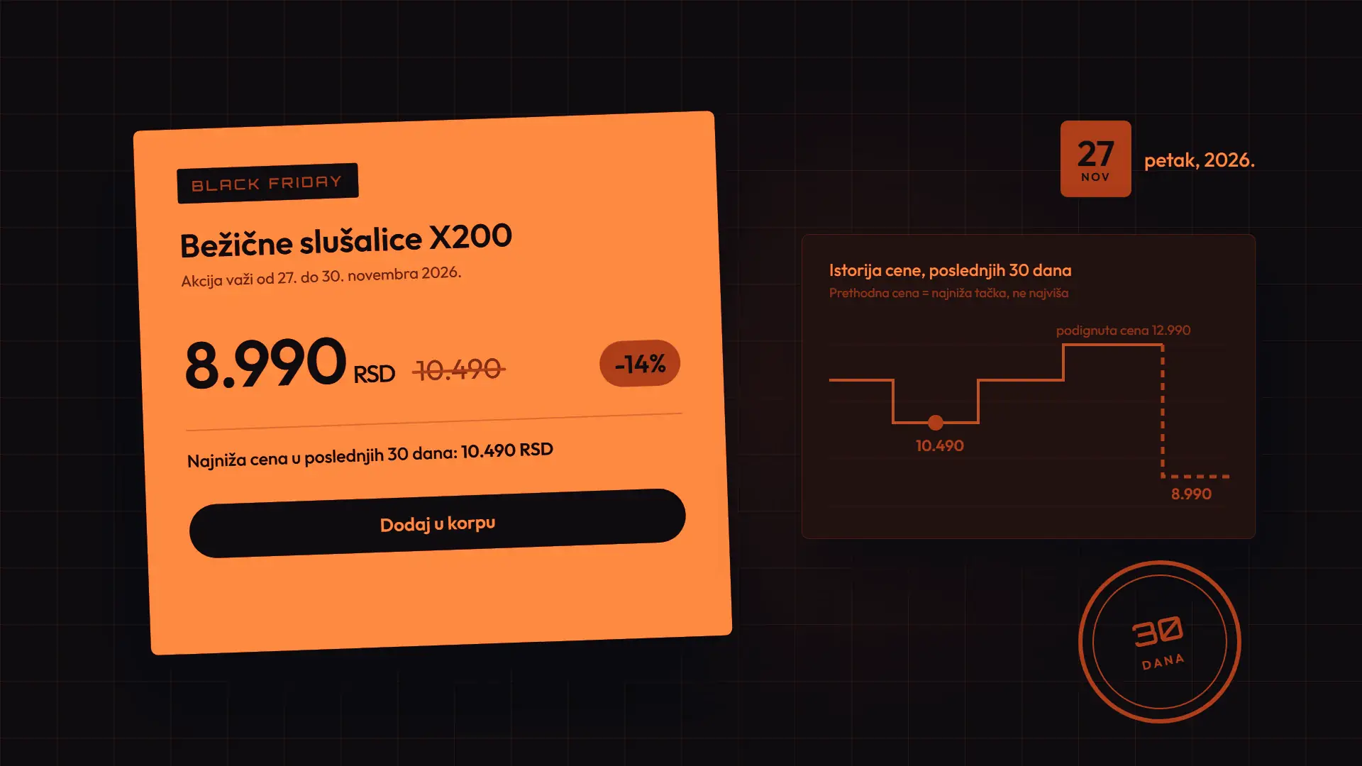 Black Friday 2026 in Serbia: Date, the New Lowest Price Rule and How to Spot a Fake Discount