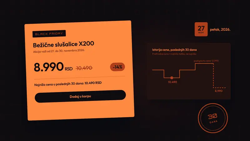 Black Friday 2026 in Serbia: Date, the New Lowest Price Rule and How to Spot a Fake Discount